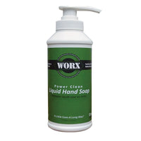 WORX Power Clean Hand Soap – 384 ml-Mild surfactants lessens skin irritation