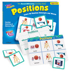 TREND Positions Match Me Games -Two-sided game boards facilitate growing skills and keep kids engaged. Extra sturdy pieces.