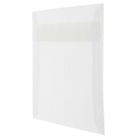 JAM Paper Square Translucent Vellum Invitation Envelopes - 9.5" x 9.5" - Clear - 25 Pack (2851357)-Size: 9 1/2 x 9 1/2 inches
