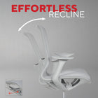 Staples Mesh Task Chair - Grey-Durable 5-star base helps safely support up to 275 lb
