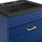 Modway Daybreak 24" Bathroom Vanity - Blue/Black-7