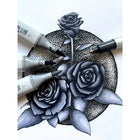 Copic Sketch Multiliner Dual Tipped Ink Markers - Sketching Grays - Set of 5-4