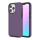 AXS PROTech Dual-Layered Anti-Shock Case with Military-Grade Durability for Apple iPhone 13 Pro - Royal Purple-Shock resistant