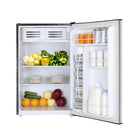 Arctic Chef4.5 CU FT Compact Fridge - Stainless Steel-The glass shelves are spill proof making them easy to keep clean and sanitary
