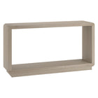 Hudson&Canal Lonni 55" Rectangular Console Table - Alder White-A modern take on a retro look for your living room, den, and more