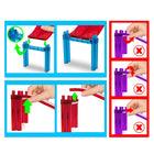 Picasso Tiles Race Track Building Blocks - 30-Piece Set-6
