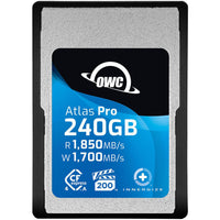 OWC 240 GB OWC Atlas Pro CFexpress 4.0 Type A Memory Card-240GB Storage Capacity