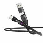 Statik PowerPivot Pro Nylon Braided Charge/Sync Cable USB-C to USB-C - 3.3 ft - Black-Rapid Data Transfer to Move Photos, Videos, Music, and More. Charge up your phone or move important files with confidence. Built-in safety features keep your battery, devices, and files protected