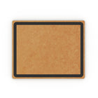 Minimal 19.7" Paper Fiber Cutting Board-Reversible design with juice groove for easy prep.