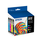 Epson T212 Ink Cartridge Combo Pack - Standard Capacity - Black/Colour CMY-Sharp text and brilliant colour for high-quality results, fast-drying ink