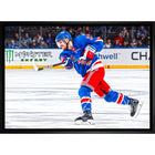 Adam Fox New York Rangers - Framed Canvas - 31" x 22"-Premium canvas print with gallery-wrapped edges