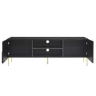Modway Alchemist 72" TV Stand - Black Gold-Weight Capacity: 400 lb