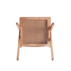 Manhattan Comfort Hamlet 19.67" Industry Chic Dining Arm Chair - Nature - Set of 2-30 Day Limited Manufacturer's Warranty