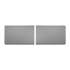 WeatherTech ComfortMat Connect Modular Anti-fatigue End Mats - Bordered - Grey - 2 Pack-Each End Piece is 3 feet long (0.91 m). Snap two together and you have a 6-foot (1.82 m) ComfortMat Connect!