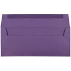 JAM Paper #10 Business Envelopes, 4 1/8 x 9.5, Dark Purple, 500 Pack (563912516H)-Dark purple base paper envelope