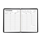 Mead 2027 Weekly/Monthly Appointment Book - 11" H x 8-1/2" W - Bilingual-Poly cover in black or grey (colour choice not available)