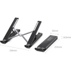 UGREEN 5-in-1 Laptop Stand & Docking Station-Dimensions: 10" L x 2.2" W x1" H.