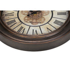 Monarch Specialties Clocks 15" Round Wall Clock - Antique Brown -No assembly required, simply add 1 AA battery (not included) for a quick, worry-free setup that will transform your decorative space