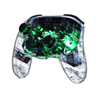 Turtle Beach Afterglow Wireless RGB Gaming Controller for Nintendo Switch 2 - Clear-Translucent Design