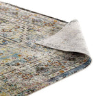 Modway Success Jacinda Distressed Vintage Floral Vintage Medallion Area Rug - 4 ft W x 6 ft L - Multicolored-8