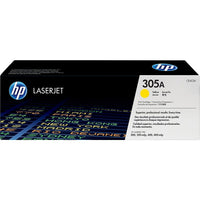 HP 305A (CE412A) Yellow Original LaserJet Toner Cartridge-HP 305A toner cartridges work with: HP colour LaserJet Pro M375, M451, M475