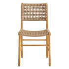 Modway Tindra Woven Dining Chairs 2-Piece Set - Natural-8