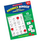 Scholastic Teaching Solutions Phonics Bingo: Long & Complex Vowels Activity Book-Teaches more than 20 long- and complex-vowel spelling patterns