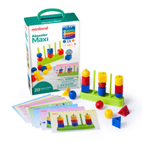 Miniland Abacolour Maxi-These games help children gain an understanding of different math concepts from number, basic operations, fractions, area and volume, geometry and more