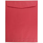 JAM Paper 10 x 13 Open End Catalog Envelopes with Gum Closure, Brite Hue Christmas Red Recycled, 50 Pack-Christmas Red Open End Catalog Envelopes