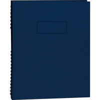 Blueline NotePro Hardcover Notebook, 9-1/4" x 7-1/4", Blue, 192 Pages-The durability of a hardcover plus the flexibility of a wirebound book
