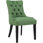 Modway Regent Tufted Fabric Dining Chair - Kelly Green-Tufted Dining Chair