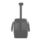 RovR TravelR 36 Can Soft Cooler Duffel with Shoulder Strap - Charcoal-Easy access front zippered compartment with scratch-resistant valuables pouch and two open pockets 