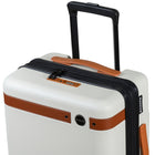 Champs Vintage IV 20" Carry-on Luggage Case - Ivory-20" Case TSA Approved