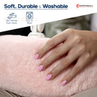 ShoppingAll 2-in-1 Tablet Holder with Detachable Plush Cushion for 4.7"-13" Phone/Tablet - Pink-7