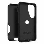 OtterBox Commuter Case for Samsung Galaxy S24 - Black-Textured sides for a secure grip you won’t drop easily