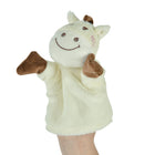 Qaba Baby Rocking Horse with Hand Puppet, Sounds and Seatbelt - Brown-Wood frame and stable base provide safe rocking 