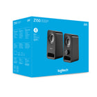 Logitech Z150 Stereo Speakers-6" H. x 3.3" W. x 3" D. ; .55 kg