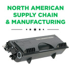 CIG Brother TN430 Remanfuactured Toner Cartridge - Standard Yield - Black-2-year warranty with 100% performance guarantee