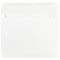 JAM Paper 8.75 x 11.5 Booklet Envelopes, White, 1000 Pack (12286B)-White
