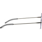 ThinOptics Reader with Universal Black Pod - 2.5 - Brown-Polycarbonate lenses with hard coating to protect against scratches. Stainless steel hinges and temples with gun/gold metal plating.