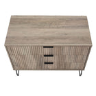 Manhattan Comfort DUMBO 35.19" Modern Dresser - Grey-30 Day Limited Manufacturer's Warranty