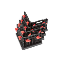 WeatherTech CargoTech Pro Professional Cargo Containment System for Vehicles - 4 pack-Optional screw holes with taller or wider pieces of wood can be used to adjust the height of the frame. CargoTech Pro can also be used without wooden planks if you need to create a smaller frame.