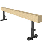 Soozier Adjustable Balance Beam Gymnastics Beam with Wheels for 6+ Years-Perfect for home practice and building confidence in your beam skills 