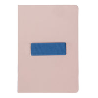 Pep Rally Phone Holder Notebook - 80 Sheets - Pink-160 lined pages for writing and notes