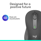 Logitech Signature M650 L Left Wireless Mouse - Graphite-1-Year Limited Manufacturer Hardware Warranty