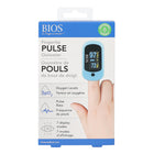 BIOS Diagnostics 111PO Fingertip Pulse Oximeter -Displays pulse rate, SpO₂ and waveform 