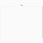 Apak Alphabetical Index Tab - Letter M - White - 8 1/2" x 11" - 1/26th Cut - Unpunched - 25 Pack-Index and Litigation Tab Dividers