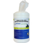 Dustbane Stainless Steel Wipes - 70 Wipes - 6 Pack-Water-based Streak-free Wipes