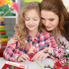 Contixo Spring Bouquet Floral Collection Building Block Set - 1237 Pieces-8