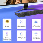 EMEET SmartCam C60E Ultra 4K Webcam with Dual AI Noise Cancelling Mics-Plug and Play, support all popular apps